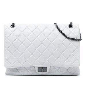 Chanel Maxi Quilted Aged Calfskin Reissue 2.55 Single Flap